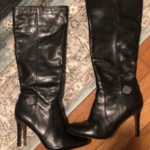 Coach Heeled Boots